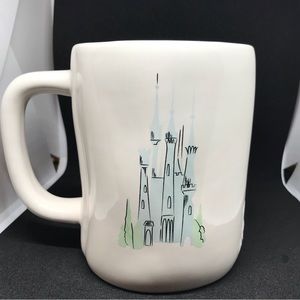 Rae Dunn A Dream Come True Cinderella Castle Disney Mug Cup Princess Collection